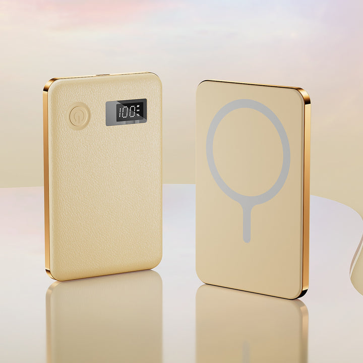 Elegant and versatile wireless charger with digital display Bowlift