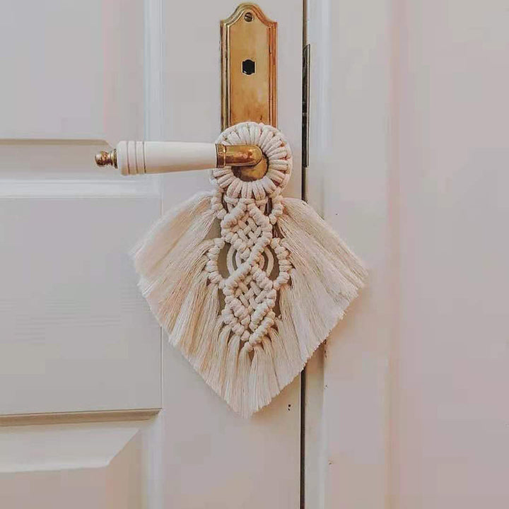 Macrame Decorative Wall Hanging Piece Bowlift