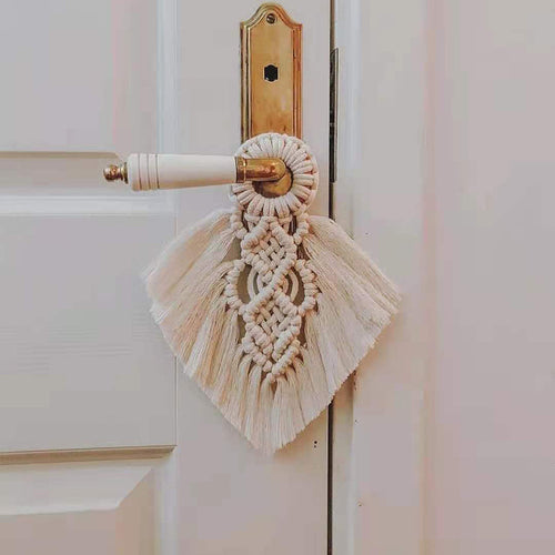 Macrame Decorative Wall Hanging Piece Bowlift