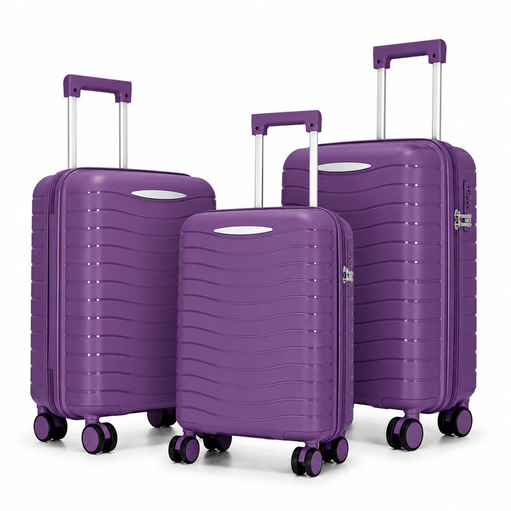 Durable Hardshell Luggage Set Bowlift
