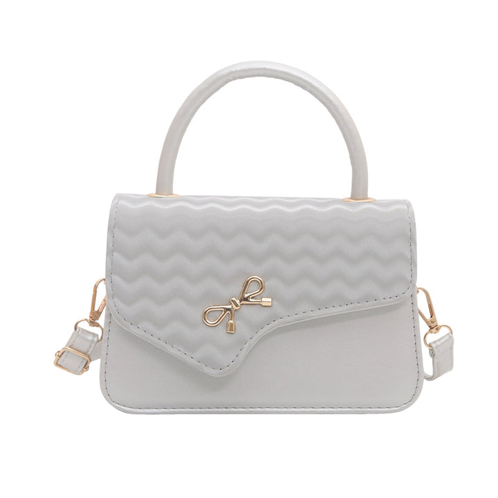 WoChic Textured Handheld Satchel Bag Bowlift