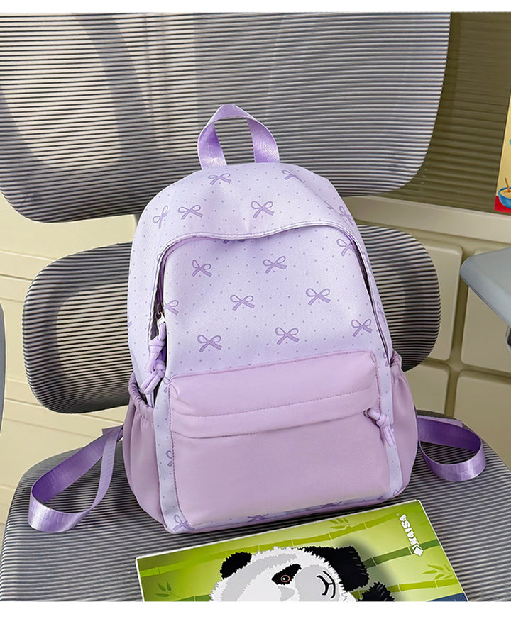 Whimsical Pattern Casual School Backpack Bowlift