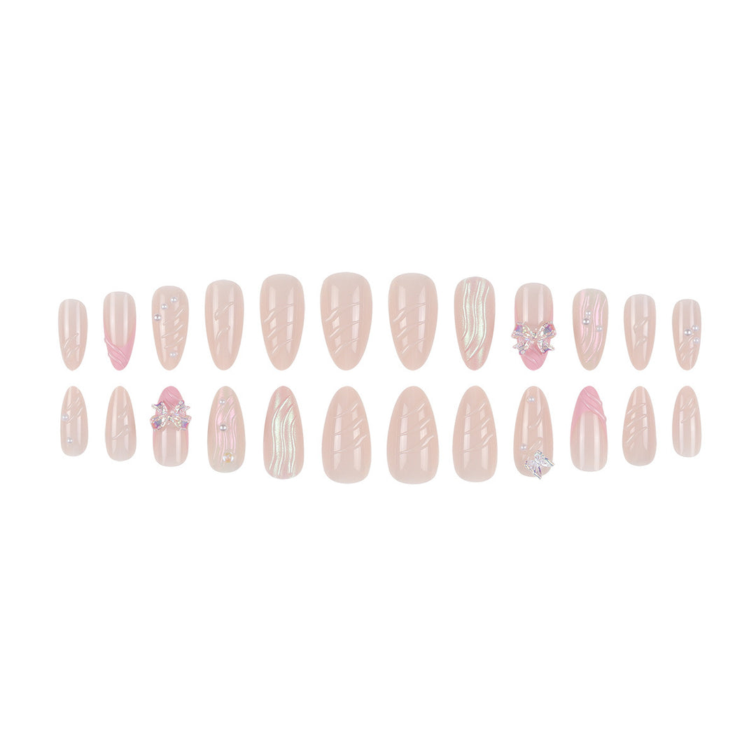 Artistic Long Stiletto Nail Enhancements Bowlift