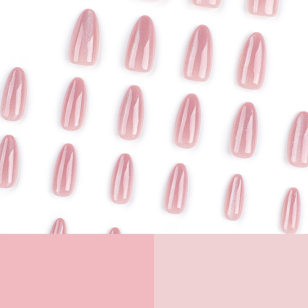 Artful stiletto nails with glitter accents Bowlift