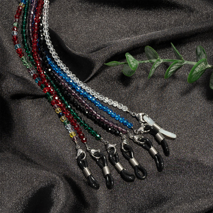 Beaded Eyewear Retainer Chain Bowlift