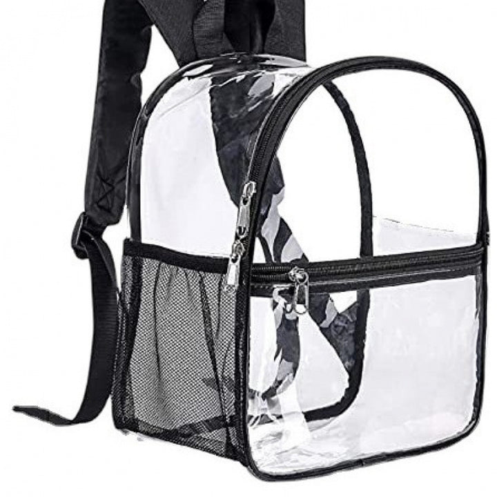 Transparent backpack bag with multiple compartments Bowlift