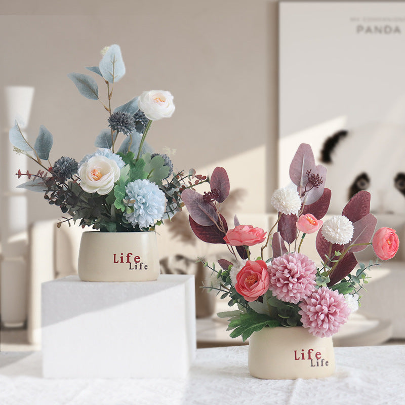 Decorative Faux Flower Bouquet
