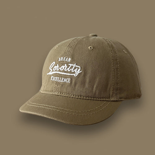 Vintage-Inspired Soft Cotton Baseball Cap