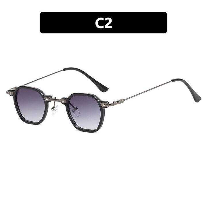 Women's fashionable sunglasses in elegant design with hexagonal frame Bowlift