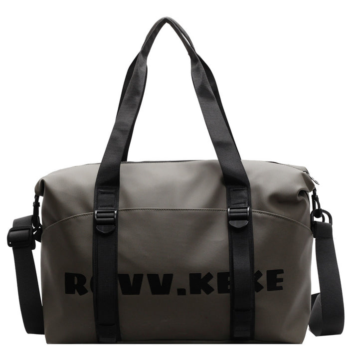 Sporty Multifunctional Duffel Bag With Adjustable Shoulder Strap Bowlift
