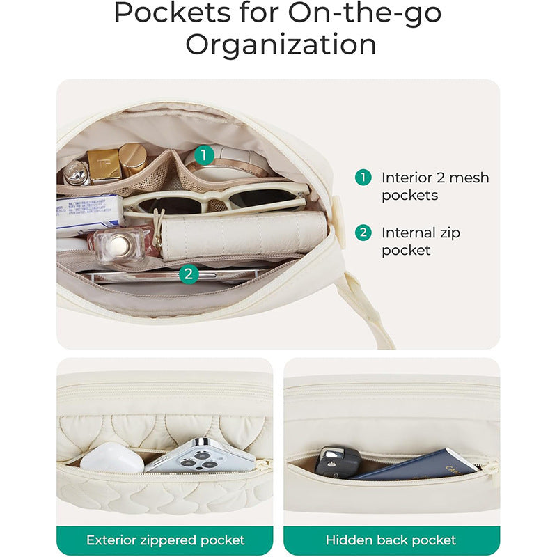 Fashionable Crossbody Bag Made of High-Quality Material Bowlift