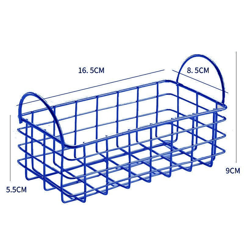 Unisex Wire Storage Basket with Ergonomic Handles Bowlift