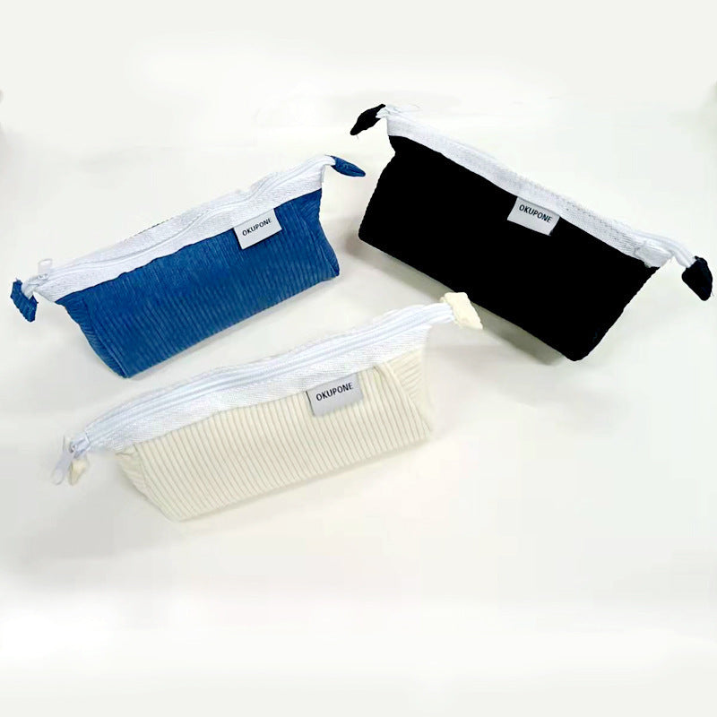 Corduroy Cosmetic Pouch Bowlift