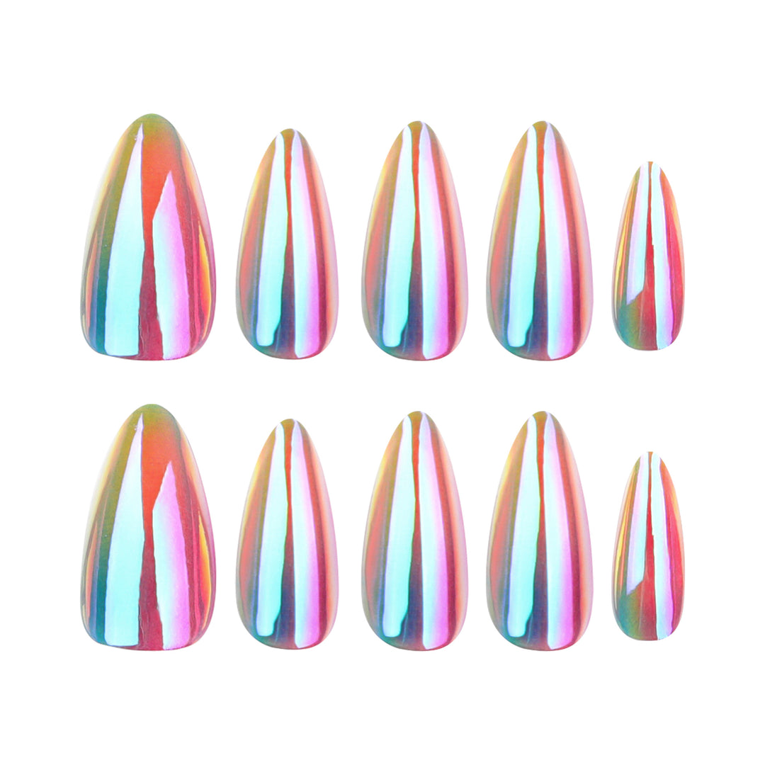 Color-changing Stiletto nails Bowlift