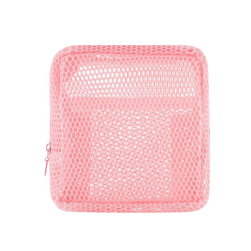 Breathable Mesh Travel Toiletry Organizer Pouch Bowlift
