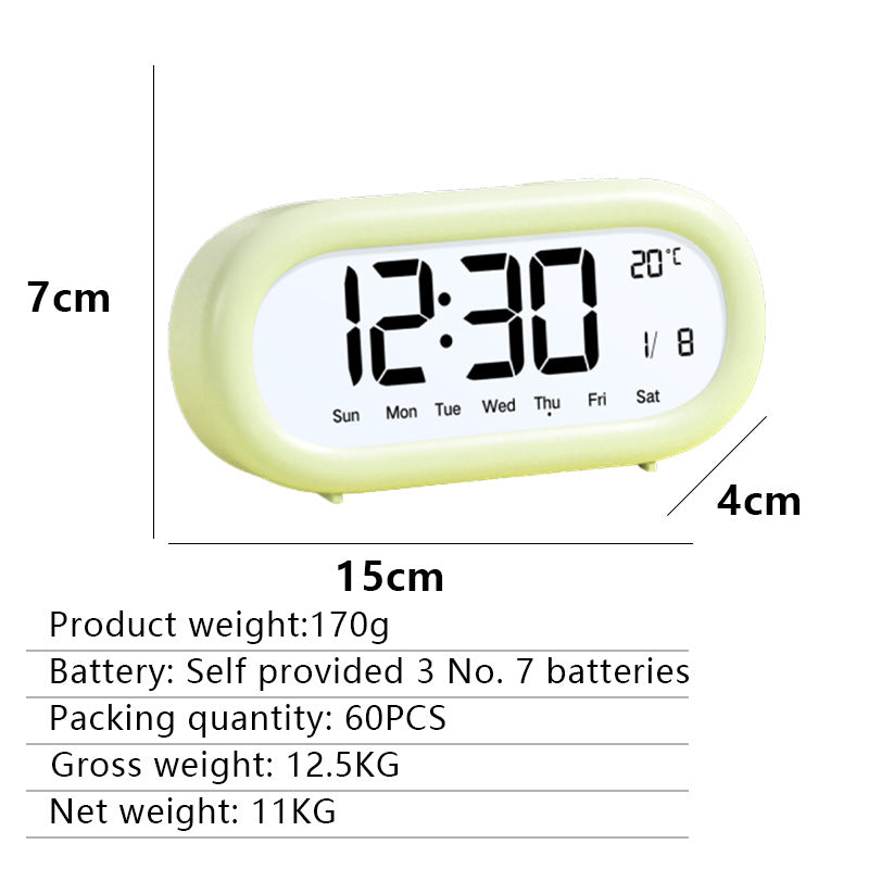 Digital Alarm Clock Bowlift