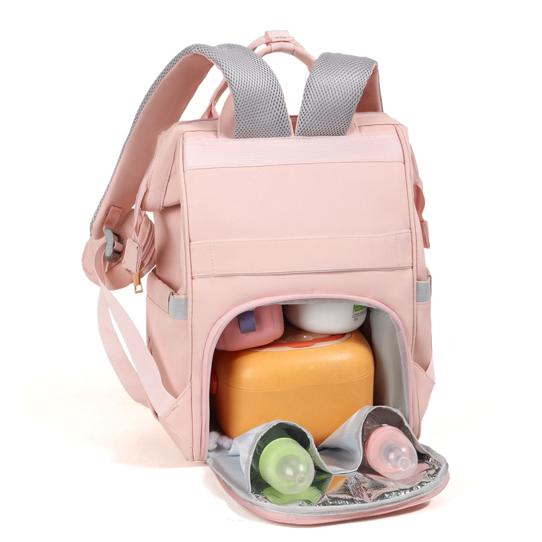 Quilted Multi-Functional Backpack Bowlift