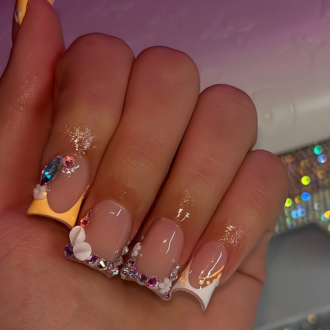 Decorative Acrylic Nail Art Enhancements Bowlift
