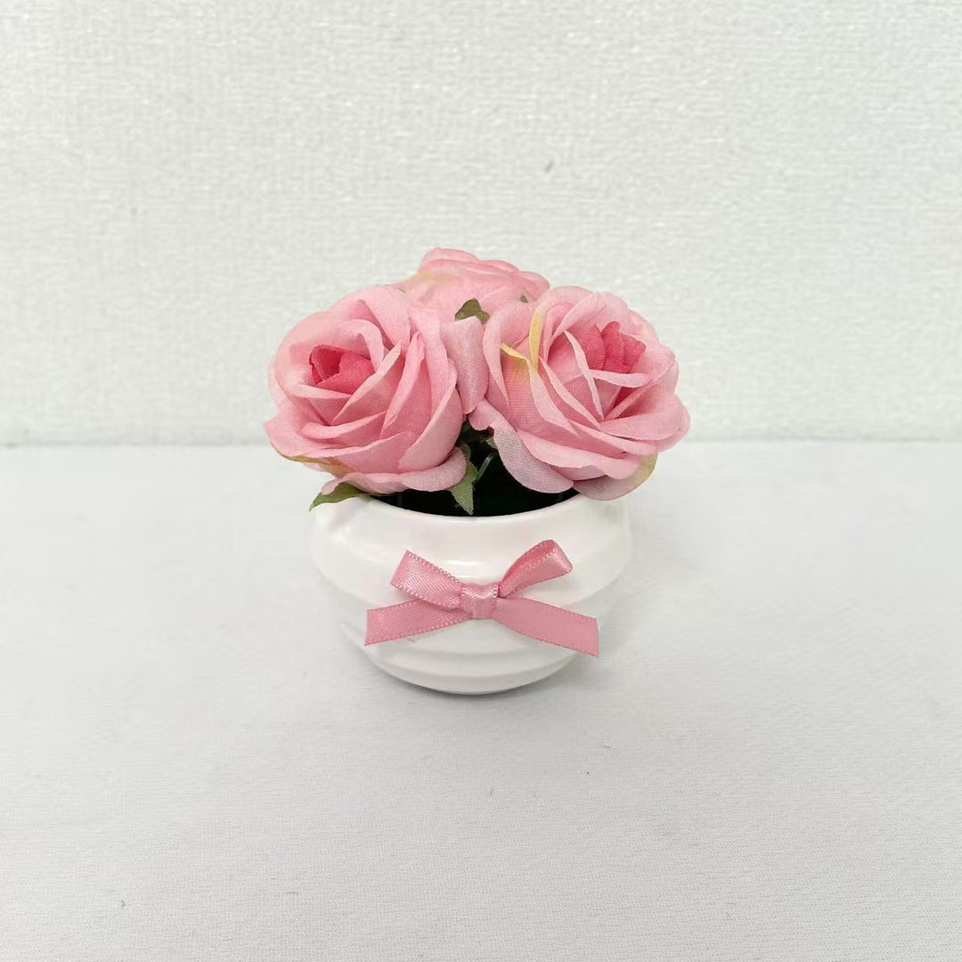 Elegant Decorative Rose Bloom for Home Decor Display