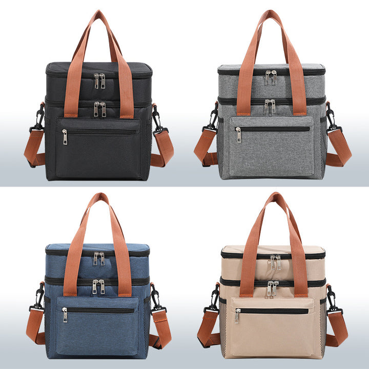 Women's Insulated Lunch and Cooler Bag with Versatile Compartments Bowlift
