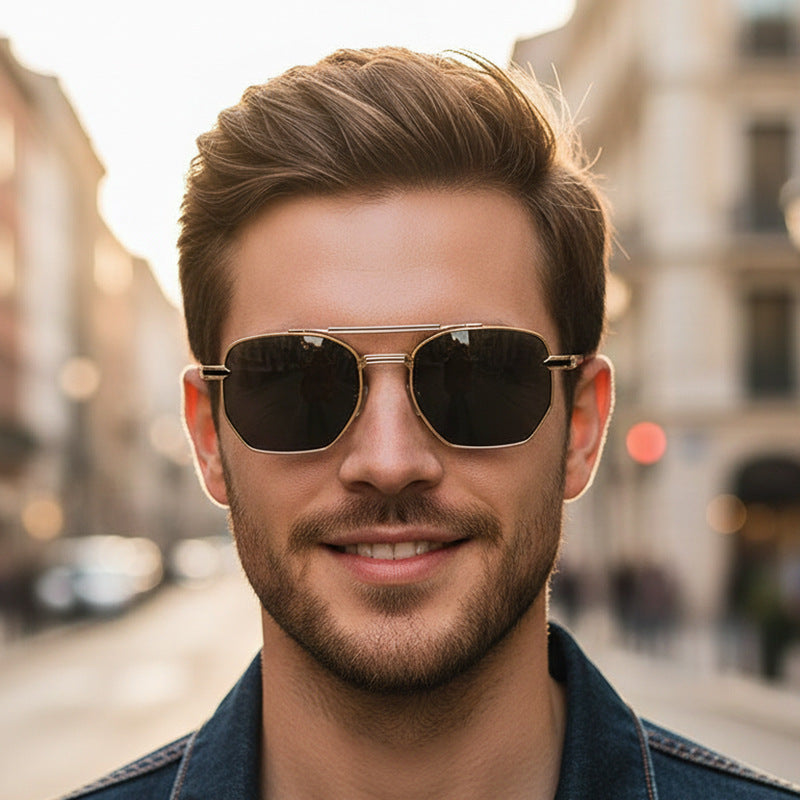 Women's elegant retro-style sunglasses with a luxurious frame Bowlift