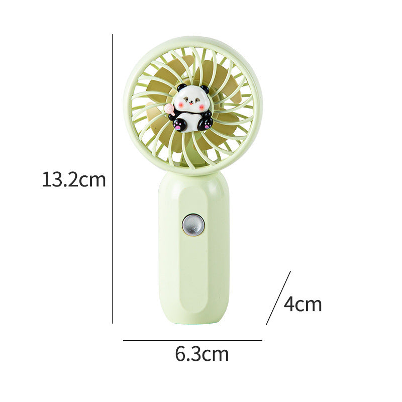 Women's table fan in cute panda design Bowlift