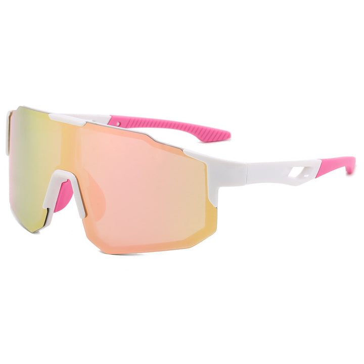 Unisex nan sporty bicycle sunglasses with a one-piece visor, UV protection and non-slip nose pads Bowlift