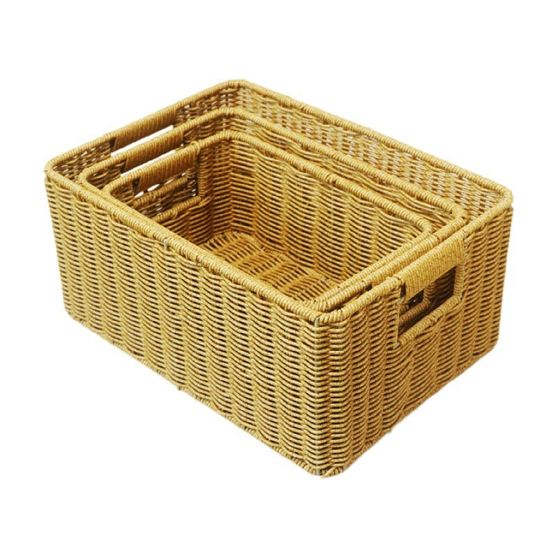 Handwoven storage basket Bowlift