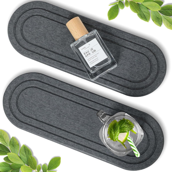 Elegant Bathroom Vanity Tray