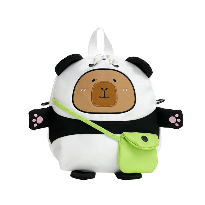 Plush backpack with funny bear design Bowlift