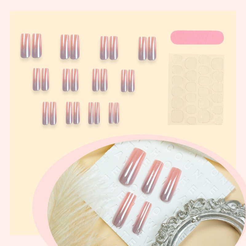 Acrylic nail set with elegant gradient Bowlift