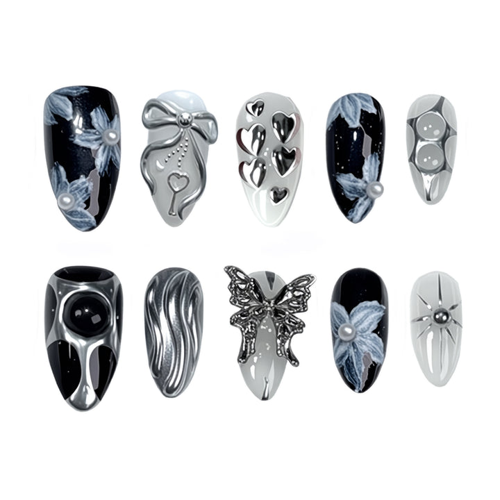Glamorous Nail Design Set Bowlift