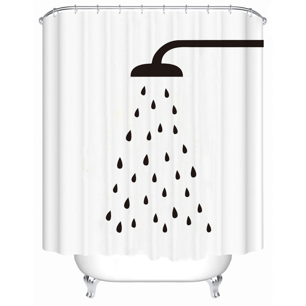 Shower Curtain Bowlift