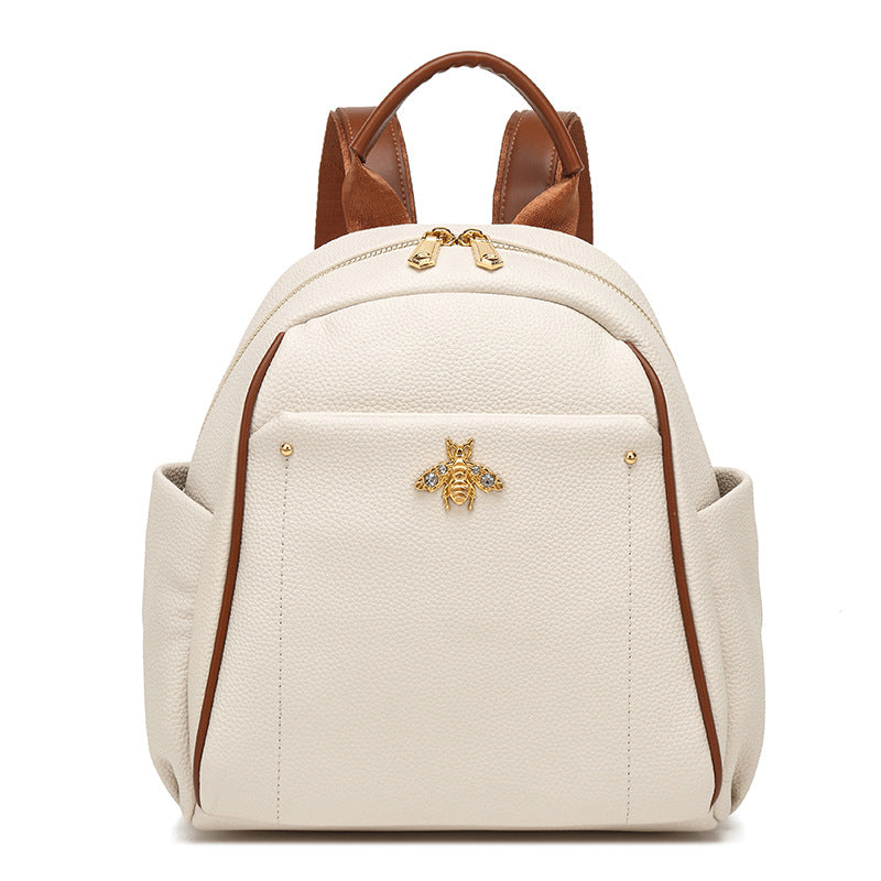 Chic Textured Mini Backpack Bowlift