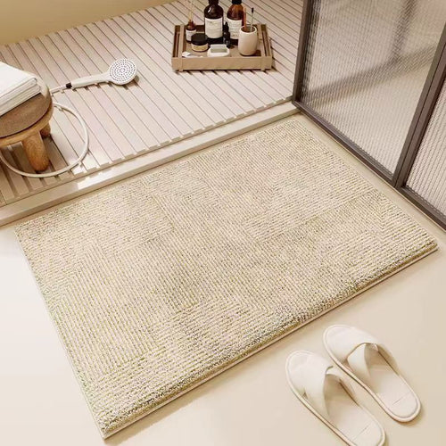 Textured Absorbent Bathroom Mat Bowlift