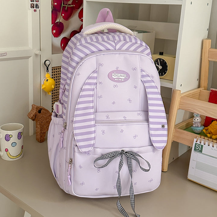 Fun Bunny-Ear Design Backpack Bowlift