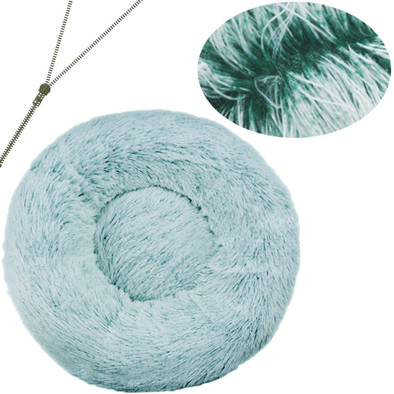 Plush Circular Dog Bed