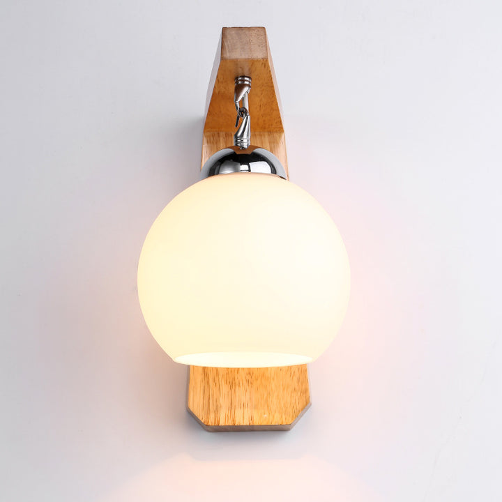 Minimalist Hanging Globe Wall Light