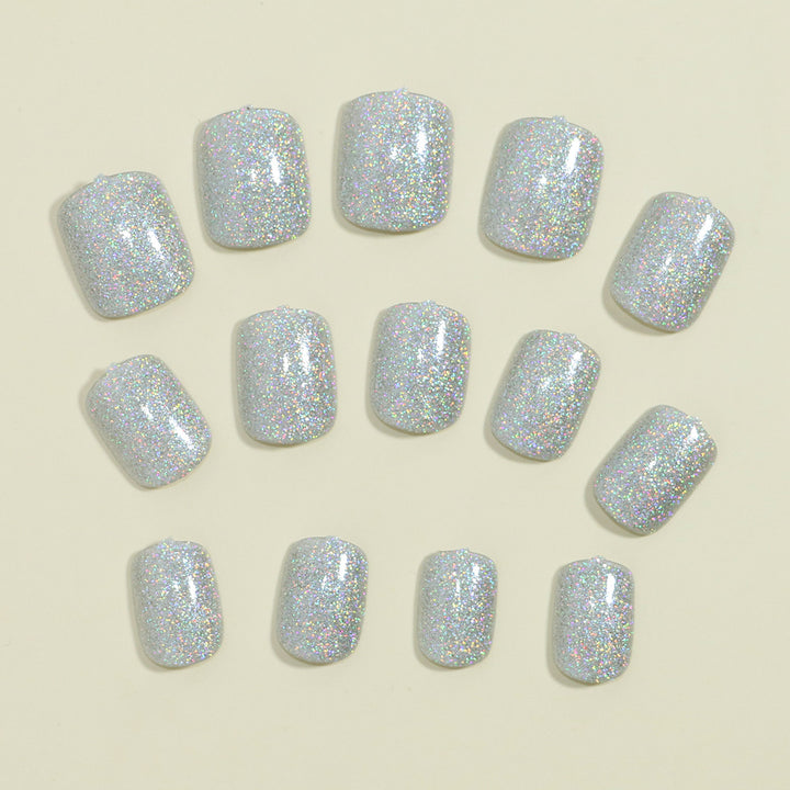Glittering Press-On Nail Tips Bowlift