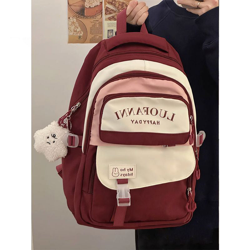 Multi-Compartment Stylish Backpack Bowlift