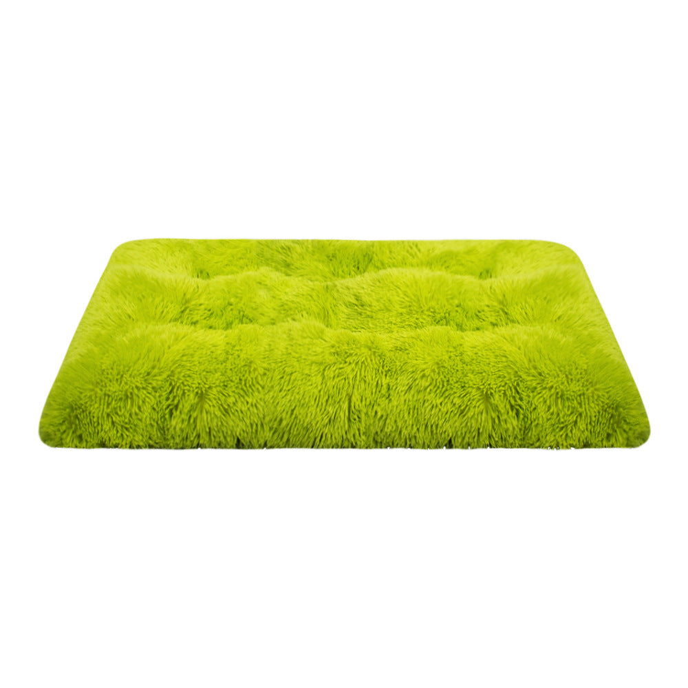 Plush Textured  Pad  Dog Bed