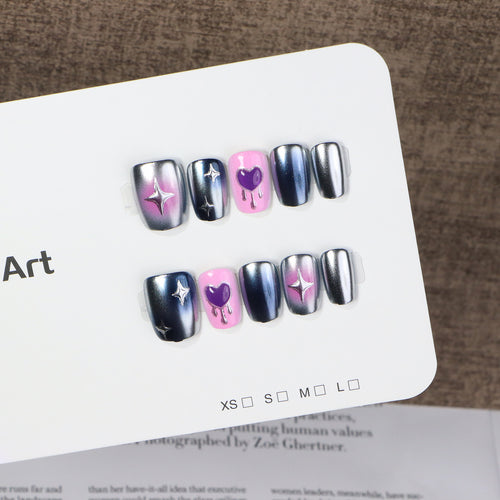 Decorative Press-On Nail Art Bowlift