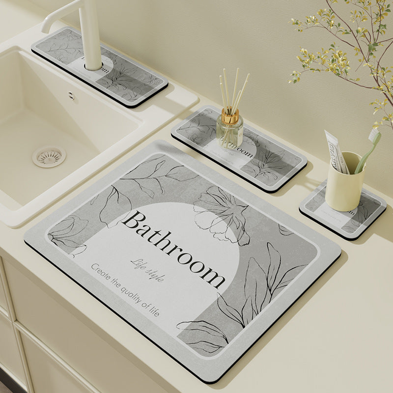 Creative Kitchen Sink Mat Bowlift
