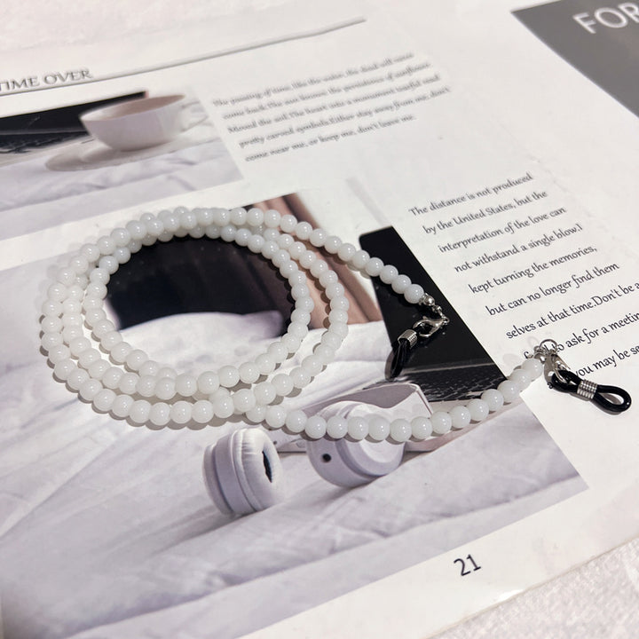 Beaded Eyewear Chain Holder Bowlift