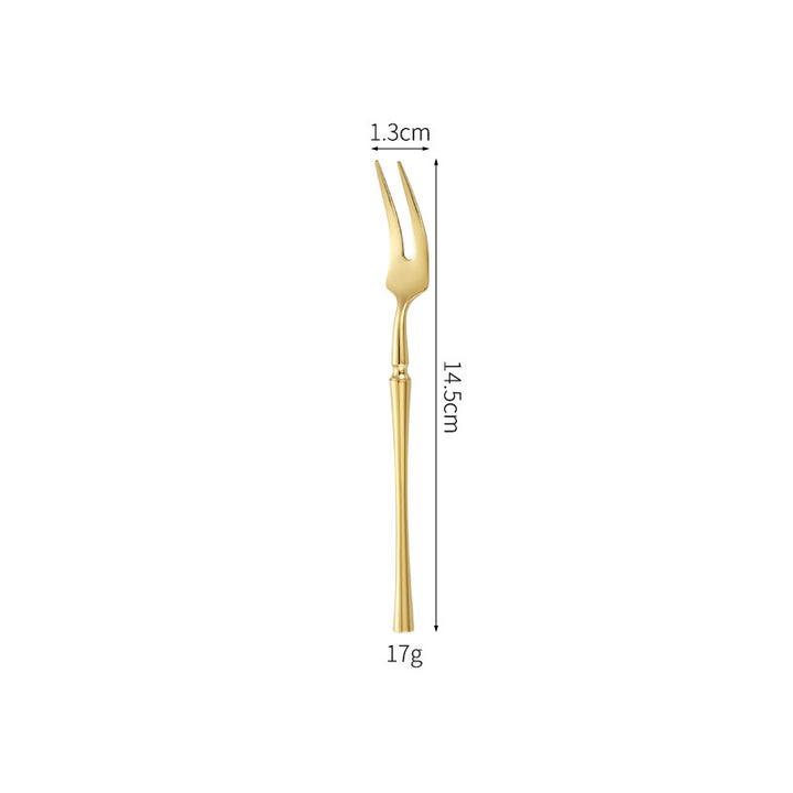 Luxurious and Elegant Dessert Knife with Precision Blade Bowlift