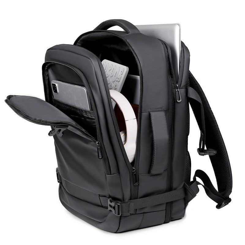 Multifunctional backpack with expandable storage and ergonomic shoulder straps Bowlift