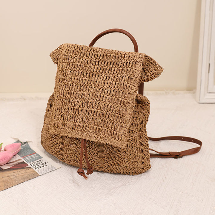 Backpack from Handcrafted Natural Material Bowlift
