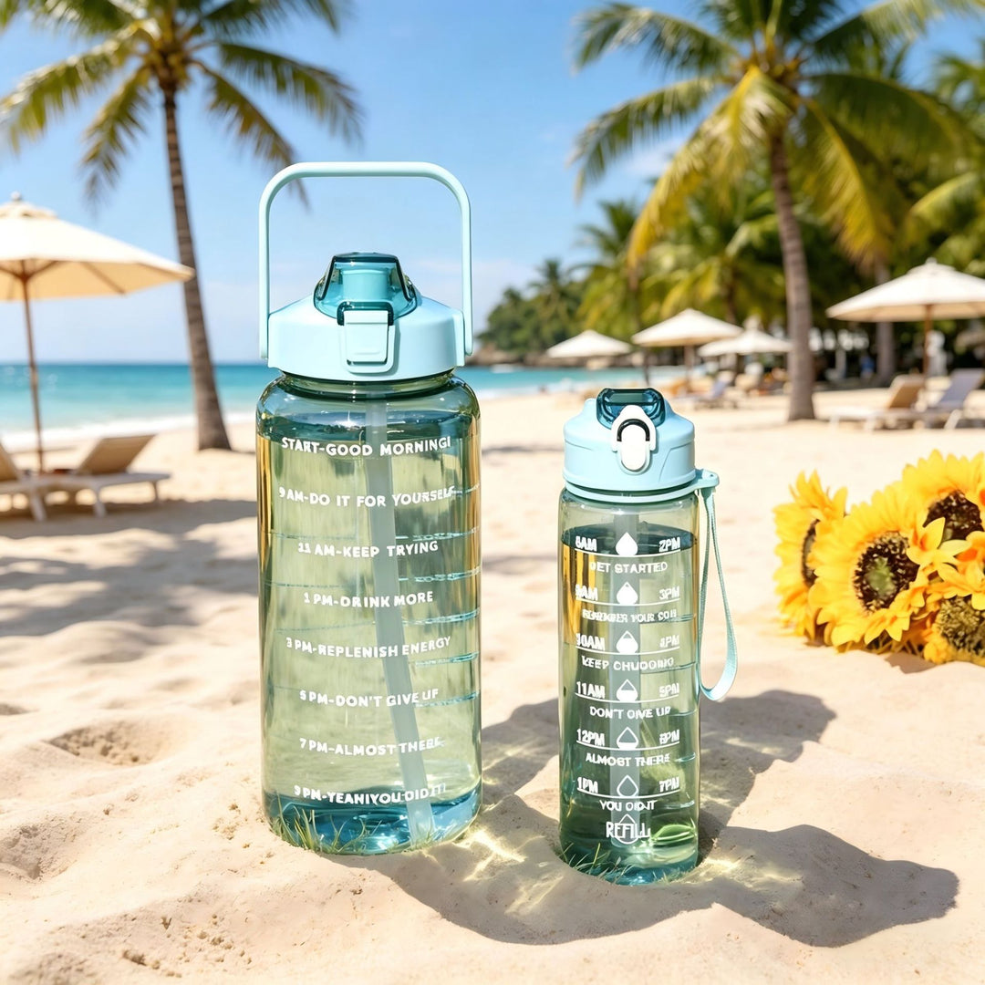 Women Motivating Water Bottle Bowlift