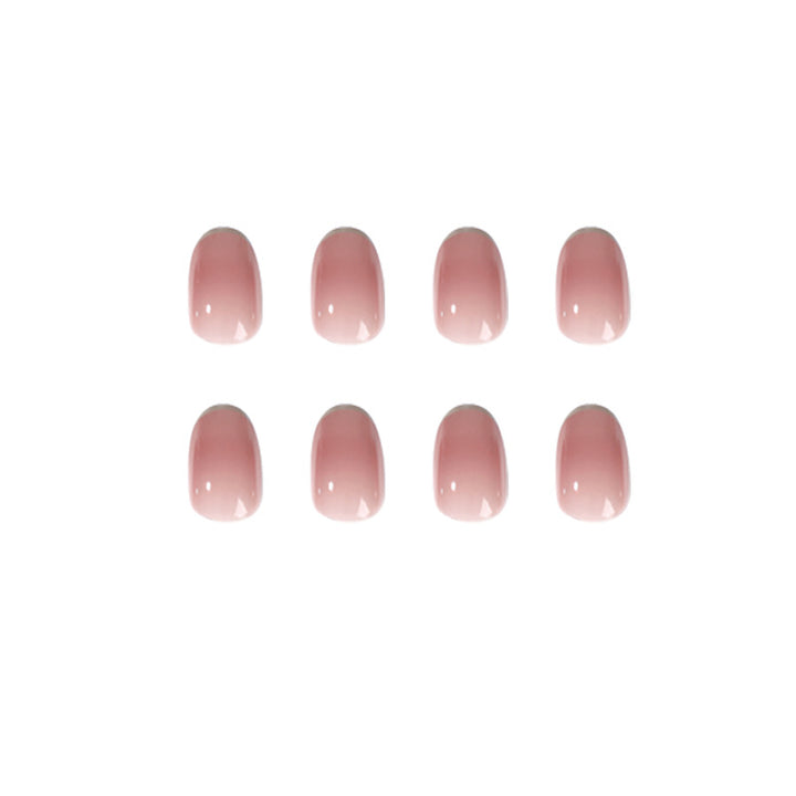 Elegant Gel Nail Extensions with Transparent Tips Bowlift