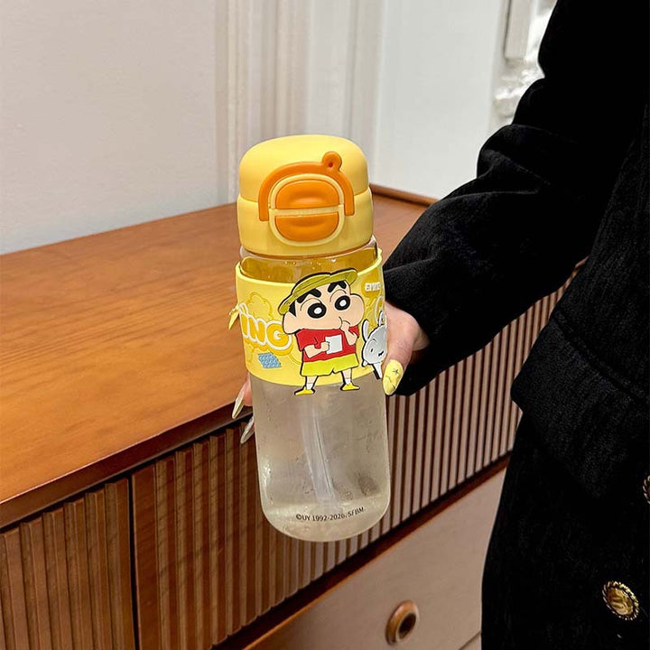 Women's water bottle with unique cartoon design Bowlift